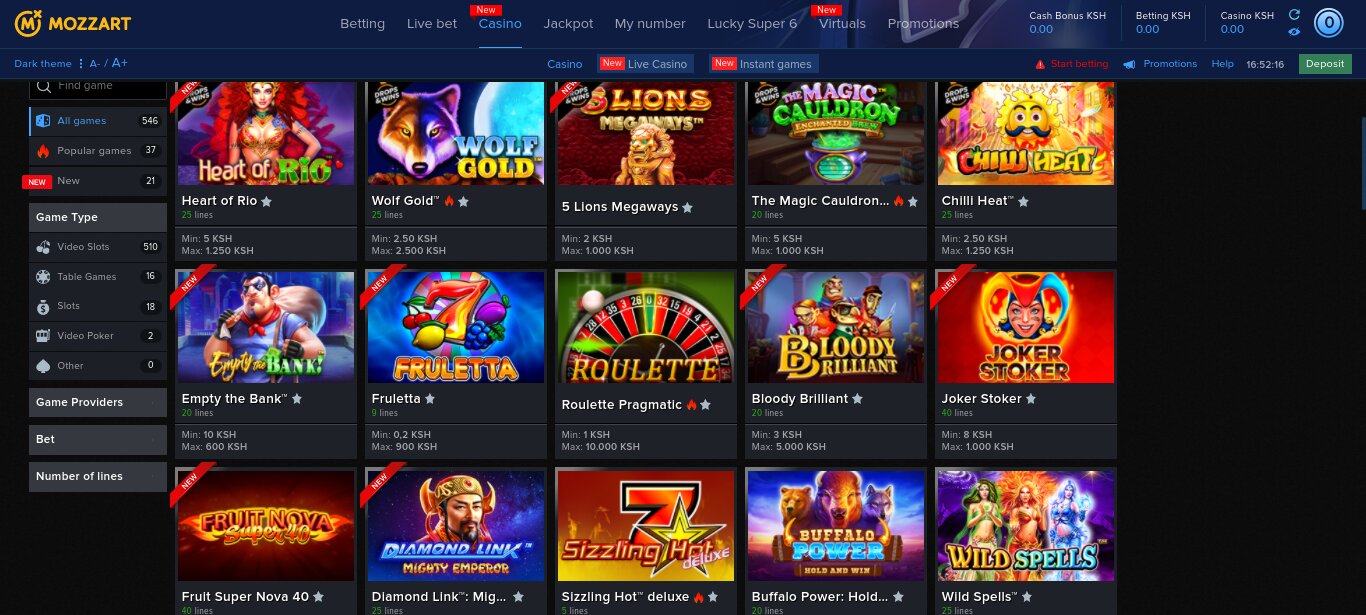Mozzart Kenya Online Casino mozzart-kenya-online-casino